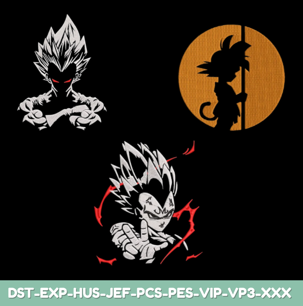 Anime Embroidery Bundle