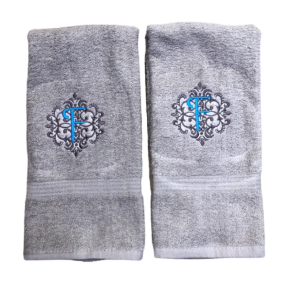 Embossed Monogrammed Towel