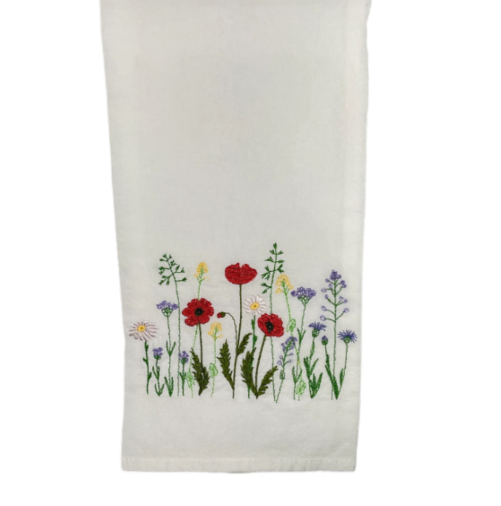 Wildflower Tea Towel