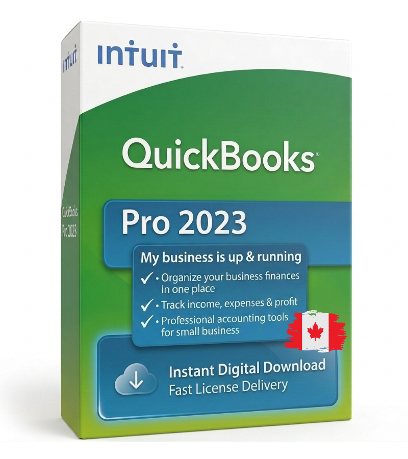 QuickBooks Desktop Pro 2023 License (Canada) – Instant Digital Delivery