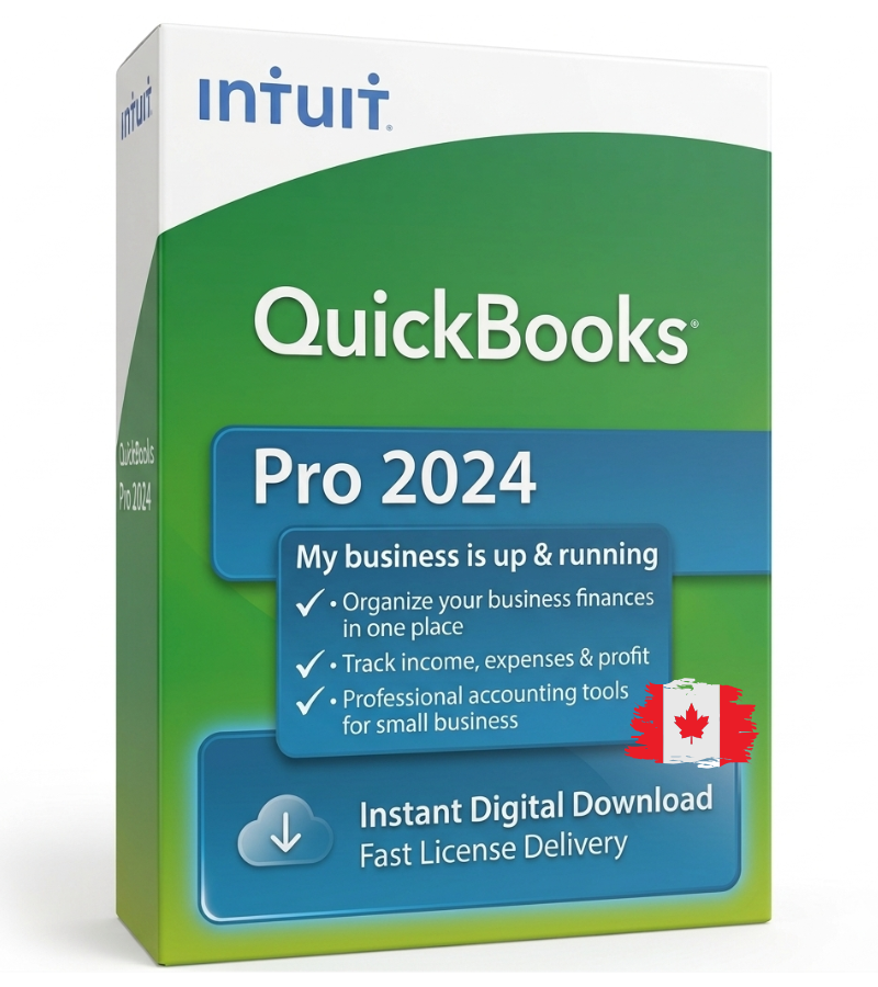 QuickBooks Desktop Pro 2024 License (Canada) – Instant Digital Delivery