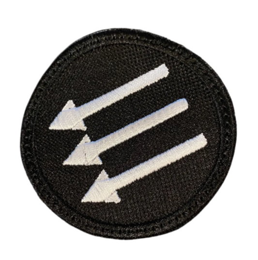 3 Arrows Embroidered Patch