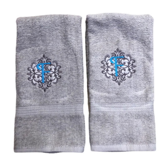 Embossed Monogrammed Towel