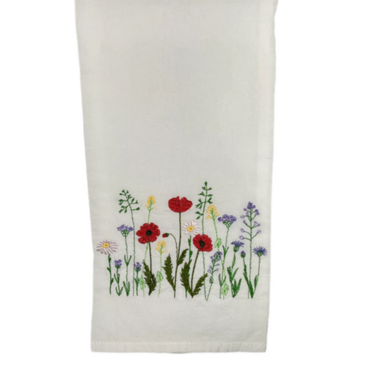 Wildflower Tea Towel